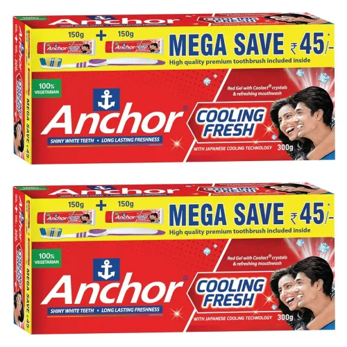 Image of Anchor Red Cooling Fresh Gel Toothpaste 600Ggm