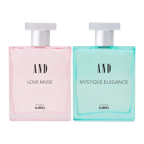 Image of AND Love Muse & Mystique Elegance Pack of 2 Eau De Parfum 100ML each for Women Crafted by Ajmal