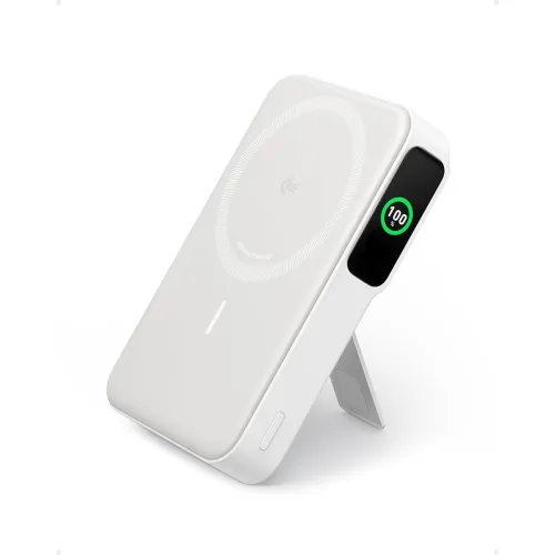 Image of Anker MagGo 10,000mAh MagSafe Power Bank (15W, Display, Stand) 