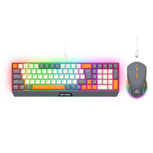 Image of Ant Esports KM590 Pro Wireless Keyboard & Mouse Combo (RGB, Rechargeable)