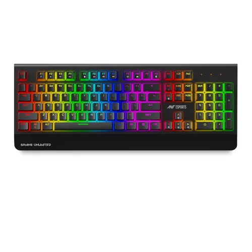 Image of Ant Esports MK4000 RGB Mechanical Gaming Keyboard (Red Switch, 104 Keys)