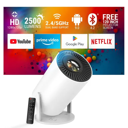 Image of Ant Esports View 521 LED 720P Native & 4K Support I 2500 Lumens 50000 Hours Lifespan