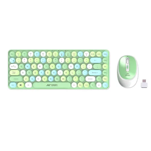 Image of Ant Esports WKM33 Mini Wireless Keyboard and Mouse Combo 2.4GHz