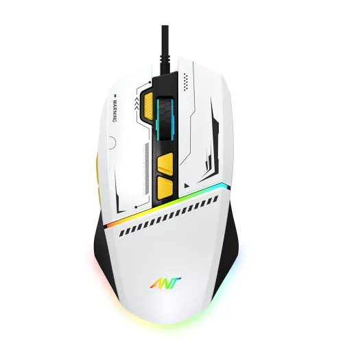 Image of Ant Ghost 50 Plug and Play RGB 8 Programable Buttons High End 12800 DPI 1000hz Pooling Rate Optical