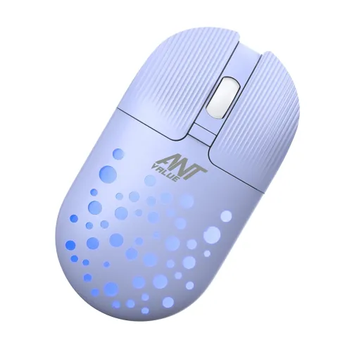 Image of Ant Value FKAPU05 1600 DPI Wireless Mouse - Light Purple