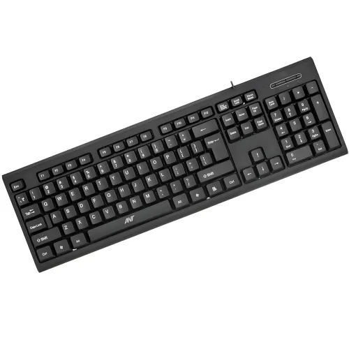 Image of Ant Wired USB Keyboard (UK Layout, Black)