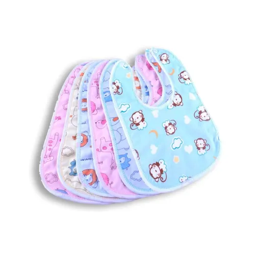 Image of ANTIL'S Baby Cotton Waterproof Bib (Pack of 6)