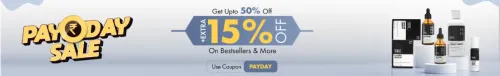 Image of Anveya Exclusive Pay Day Sale: Get upto 50% Off + Extra 15% Off on Hair Products