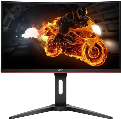 Image of AOC 23.6-inch curved gaming monitor, 144Hz