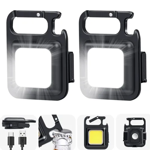 Image of ApLiQ Keychain LED Light Rechargeable Emergency Light for Fishing,Walking