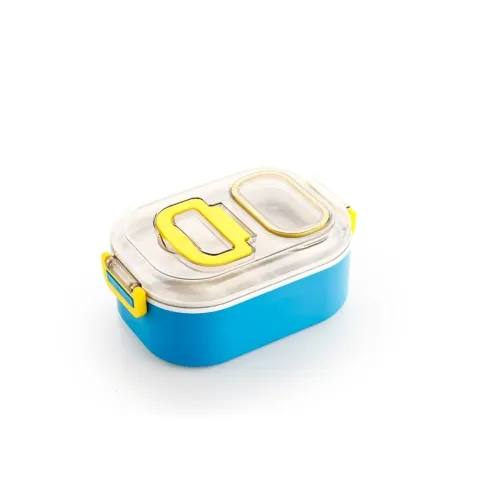 Image of ApLiQ Lunch Box with 900 ml Main Container, 100 ml Small Container