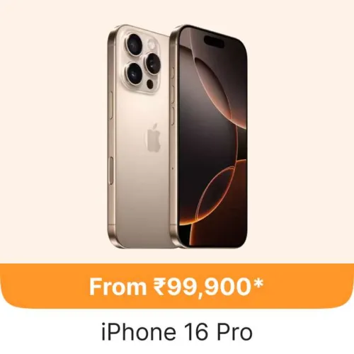 Image of Apple 16 Pro and Pro Max Starting @ ₹99900 on Flipkart GOAT Sale