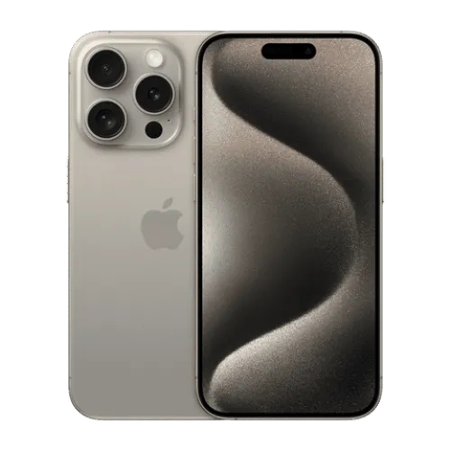 Image of Apple iPhone 15 Pro (1TB, Natural Titanium)