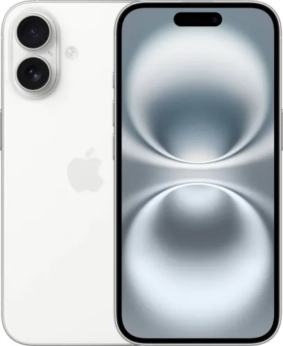 Image of Apple iPhone 16 (White, 128 GB)