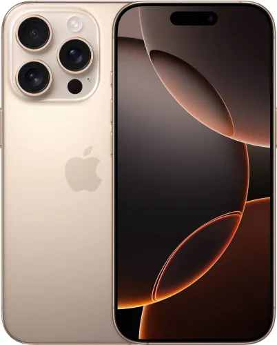 Image of Apple iPhone 16 Pro (Desert Titanium, 256 GB)
