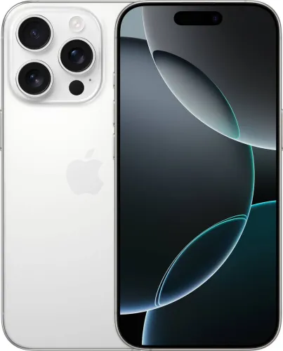 Image of Apple iPhone 16 Pro (White Titanium, 128 GB)