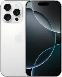Apple iPhone 16 Pro (White Titanium, 128 GB)