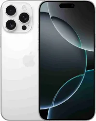 Apple iPhone 16 Pro Max (White Titanium, 256 GB)