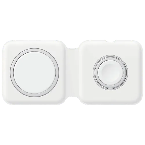 Image of Apple MagSafe Duo Charger (USB-C to Lightning Cable, Foldable, White)