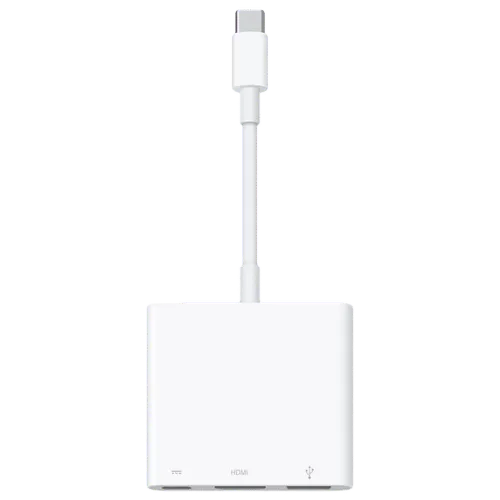 Image of Apple USB-C to HDMI + USB 3.0 + USB-A Multiport Adapter