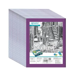 Apsara Small size Softbound Notebook 19x15.5 Pages 92 Unruled