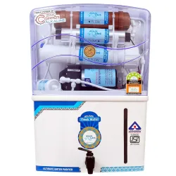 AQUA LIBRA WITH DEVICE ISI Mark Black Color Copper Water Purifier