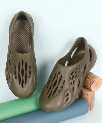 Image of Aqualite Men Comfort, Anti-Skid Clogs Sandal Olive