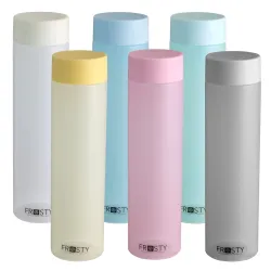 AQUAWARE Frosty Plastic Fridge Water Bottle (6pcs)