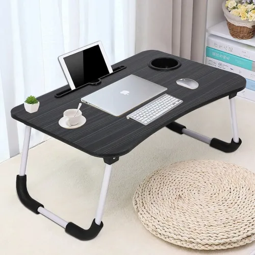 Image of Ardith Foldable Laptop Desk (Black)