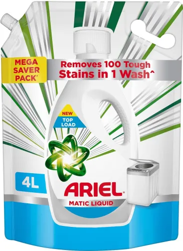Image of Ariel Front Load Fresh Liquid Detergent (4 L)
