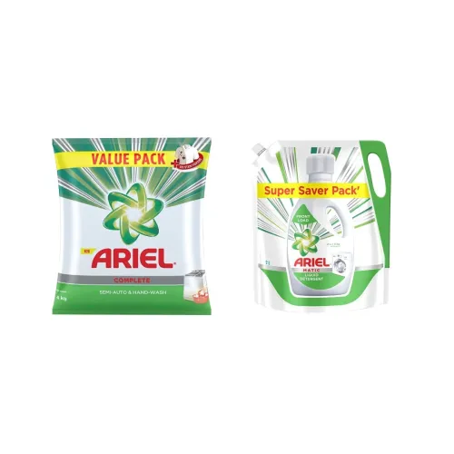 Image of Ariel Powder 4Kg + Liquid 2L