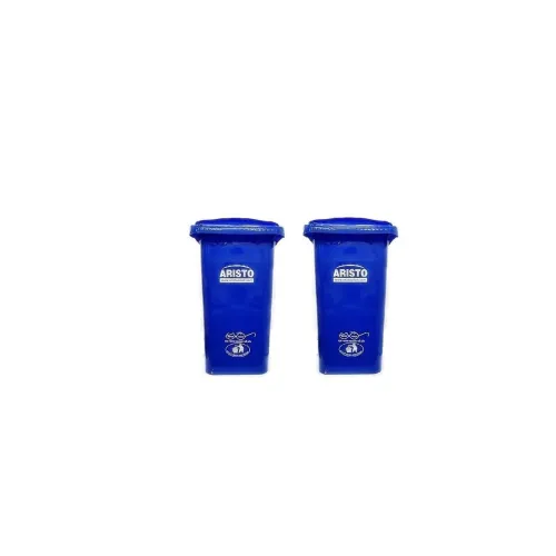 Image of Aristo Manual-Lift Garbage Dustbin with Wheels 90L