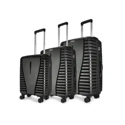 Aristocrat Airpro 3 Piece Cabin 55cm 66cm 75cm Hard Case Luggage Set