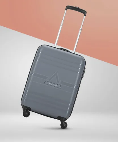 Image of Aristocrat Airstop 53cm Cabin Suitcase, Hardbody, 4 Wheels