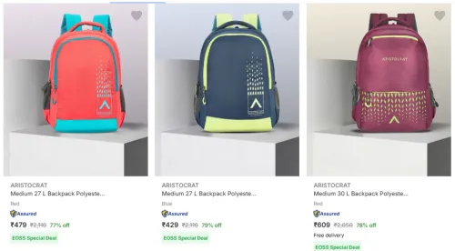 Image of ARISTOCRAT Backpack @ Minimum 75% Discount