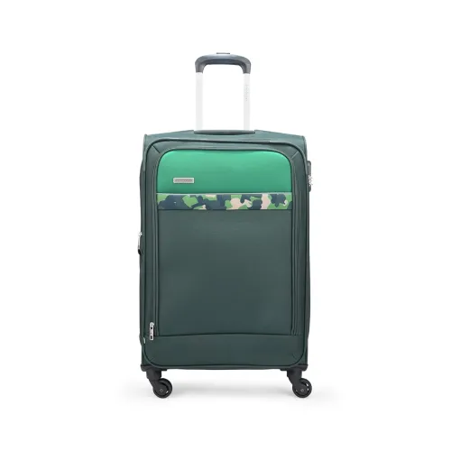 Image of Aristocrat Commander 69Cms Premium Polyester with PVC Coating Soft Sided Check-in 4 Spinner 