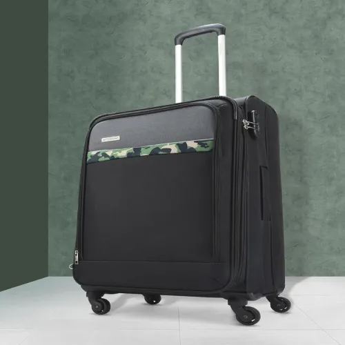 Image of Aristocrat COMMANDER Camouflage Print Cabin Trolley Suitcase