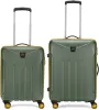 Aristocrat Falcon Pro Hard Luggage Set (55+65cm, Green)