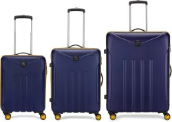 ARISTOCRAT Hard Body Set of 3 Luggage 8 Wheels