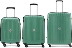 ARISTOCRAT Hard Body Set of 3 Luggage 4 Wheels Trolley Bag