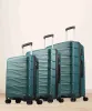 ARISTOCRAT Hard Body Set of 3 Luggage 8 Wheels