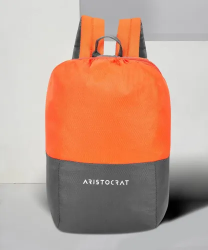 Image of ARISTOCRAT Medium 26 L Laptop Backpack DRAW-PACK ORANGE