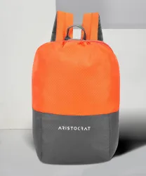 ARISTOCRAT Medium 26 L Laptop Backpack DRAW-PACK ORANGE