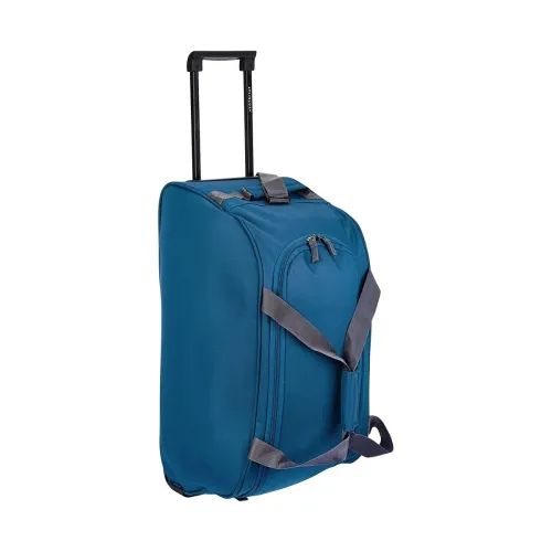 Image of Aristocrat Polyester 63 cms Teal Blue Travel Duffle