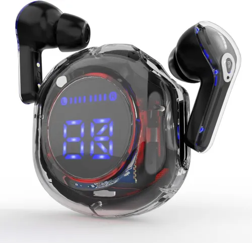 Image of Aroma NB121 Earbuds (Glass Black)
