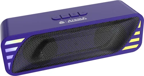 Image of Aroma Rock 10W Bluetooth Soundbar with RGB, 12Hrs Playtime