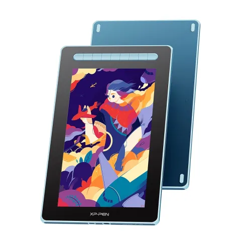 Image of Artist 13 2ND Gen Display Tablet X3 Elite Chip Stylus 8192 Level Pressure Sensitivity - Blue