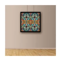 ArtzFolio Abstract Motif Tabletop Painting