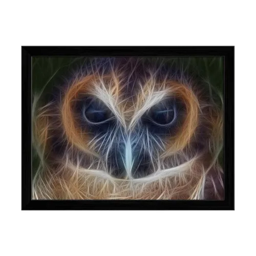 Image of ArtzFolio Brown Wood Owl