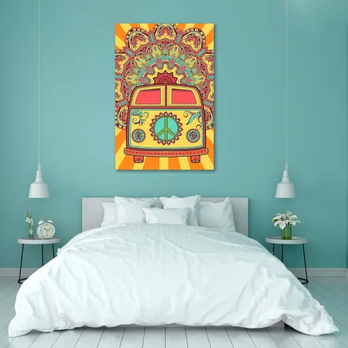 Image of ArtzFolio Hippie Mini Van D2 